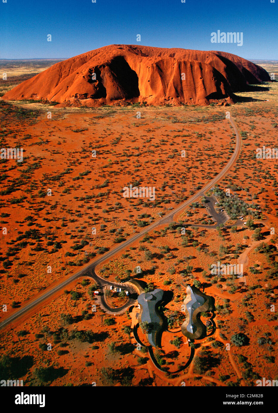 Uluru-Kata Tjuta cultural Centre. Stockfoto