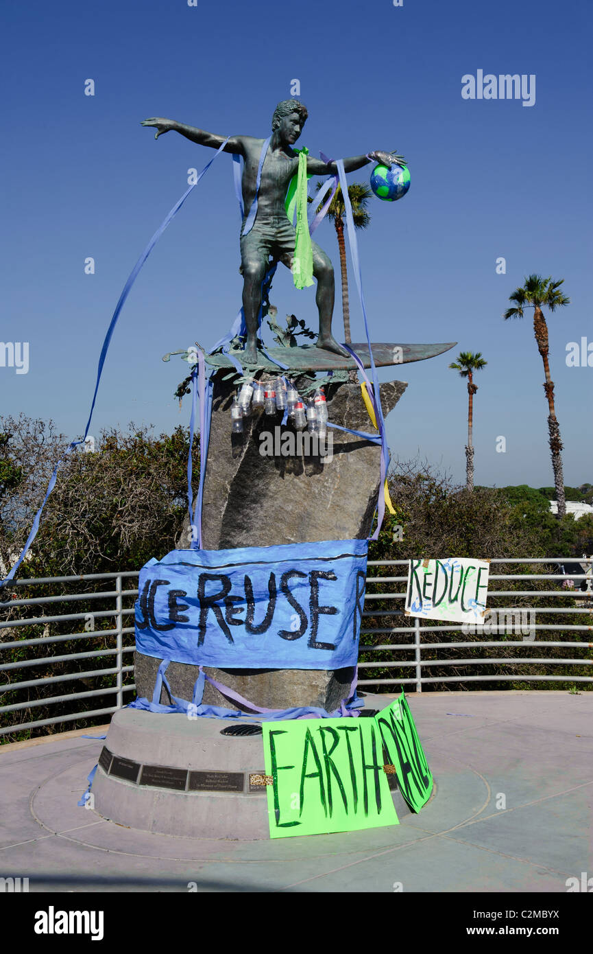 Cardiff-Kook am Earth Day 2011 Stockfoto