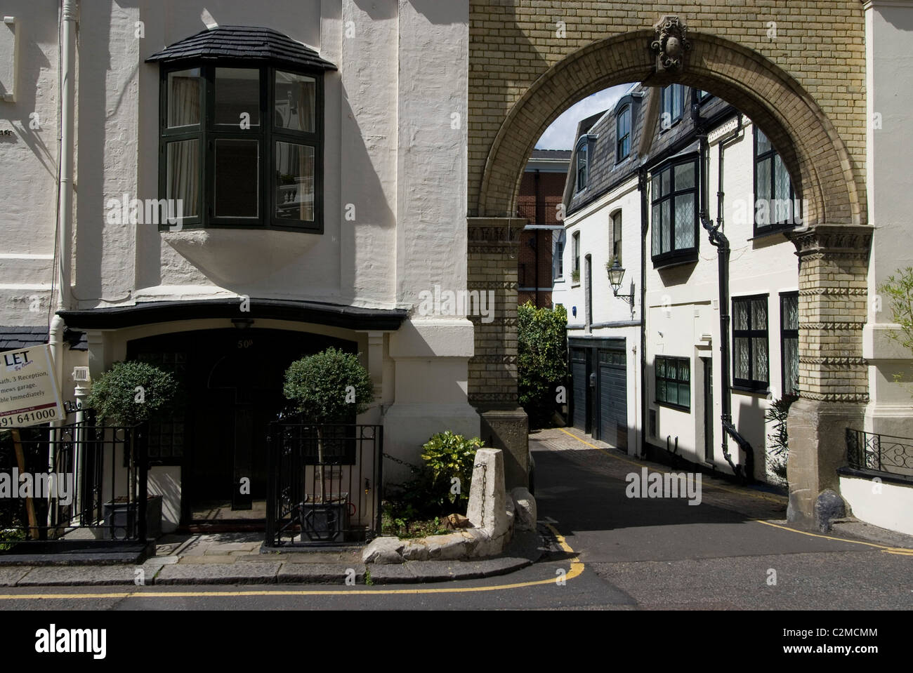 Mews, Chelsea, London. Stockfoto