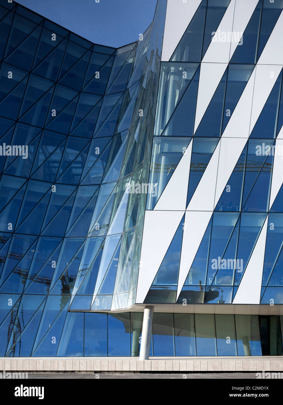 Saxo Bank, Hellerup, Copenhagen. RIBA International Award 2009. Stockfoto