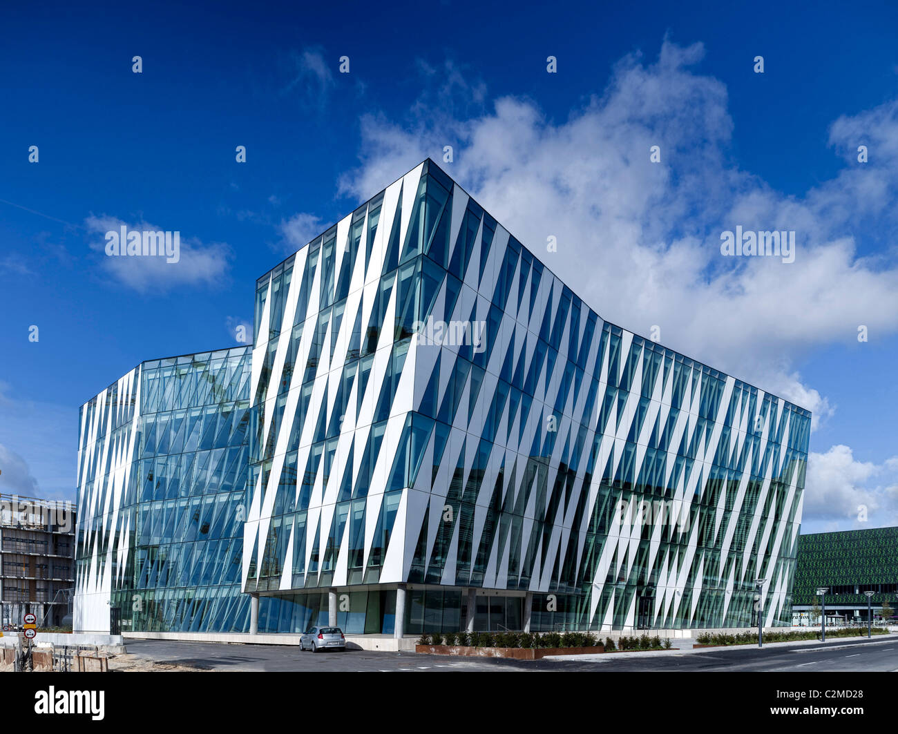 Saxo Bank, Hellerup, Copenhagen. RIBA International Award 2009. Stockfoto