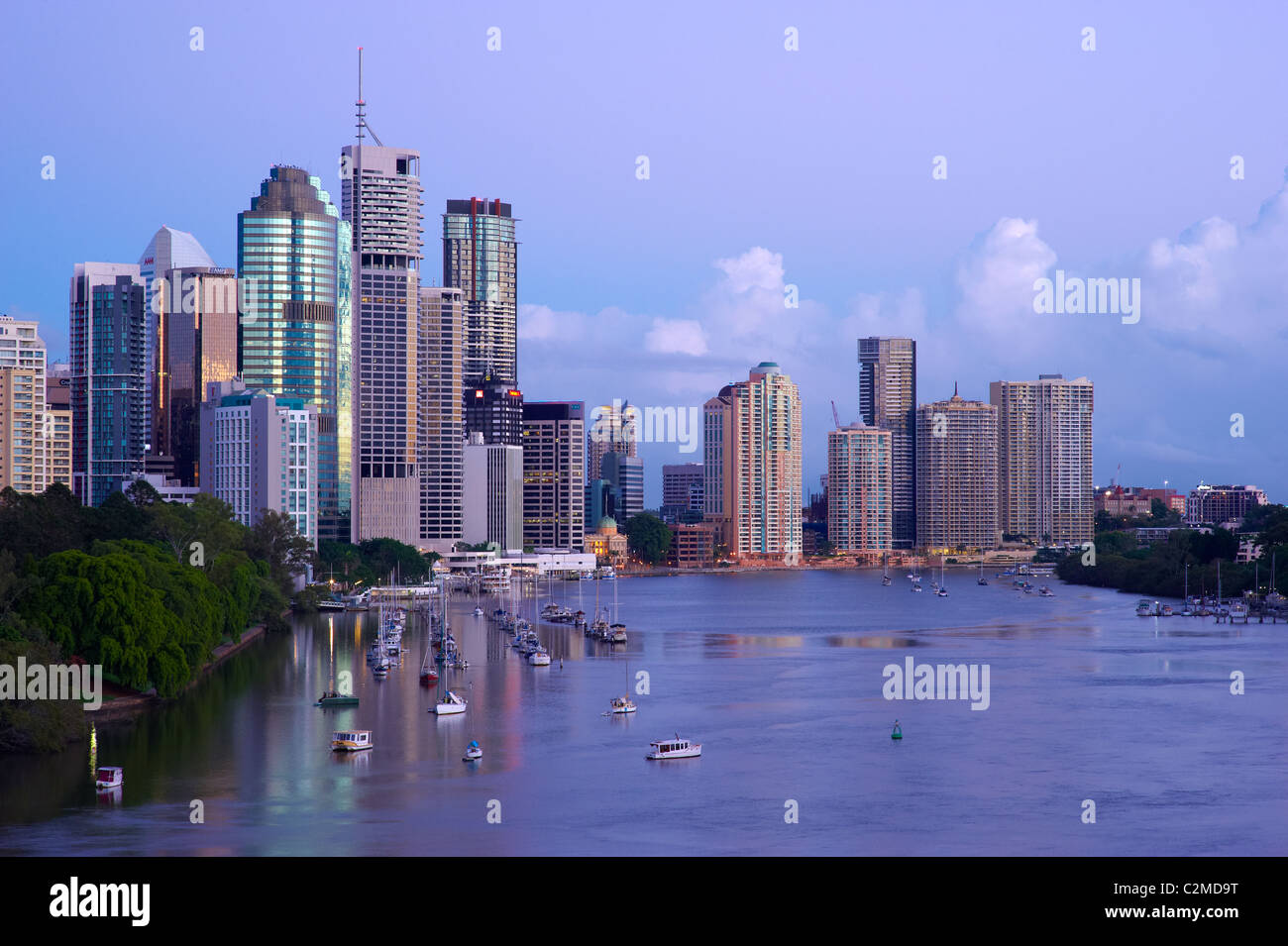 Brisbane CBD Stockfoto