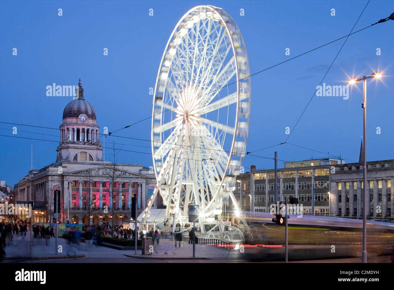 Altmarkt, Nottingham, England. RIBA Award preisgekrönte Sanierung. Stockfoto