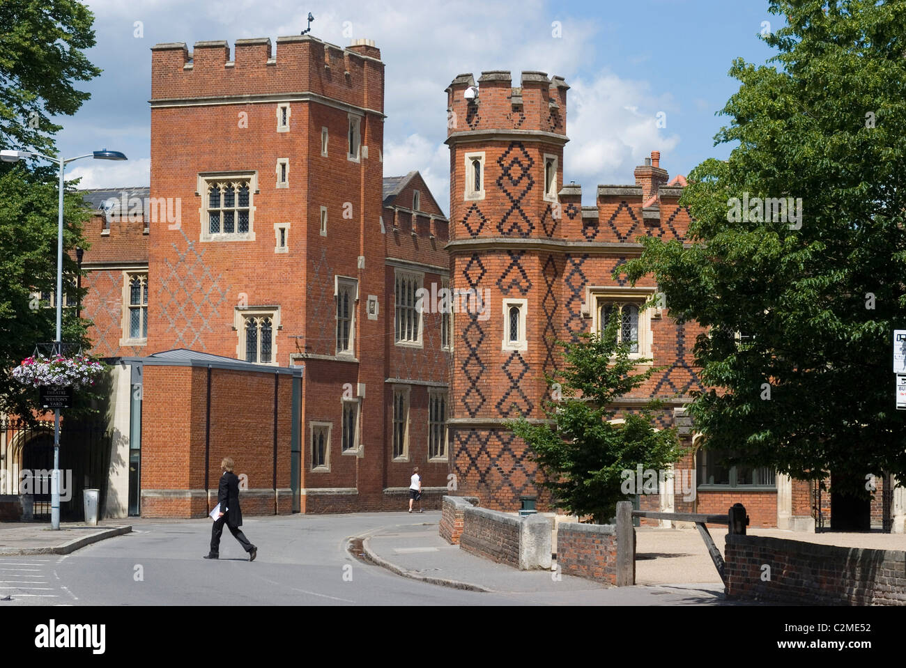 Eton College in Eton, in der Nähe von Windsor, Berkshire Stockfoto