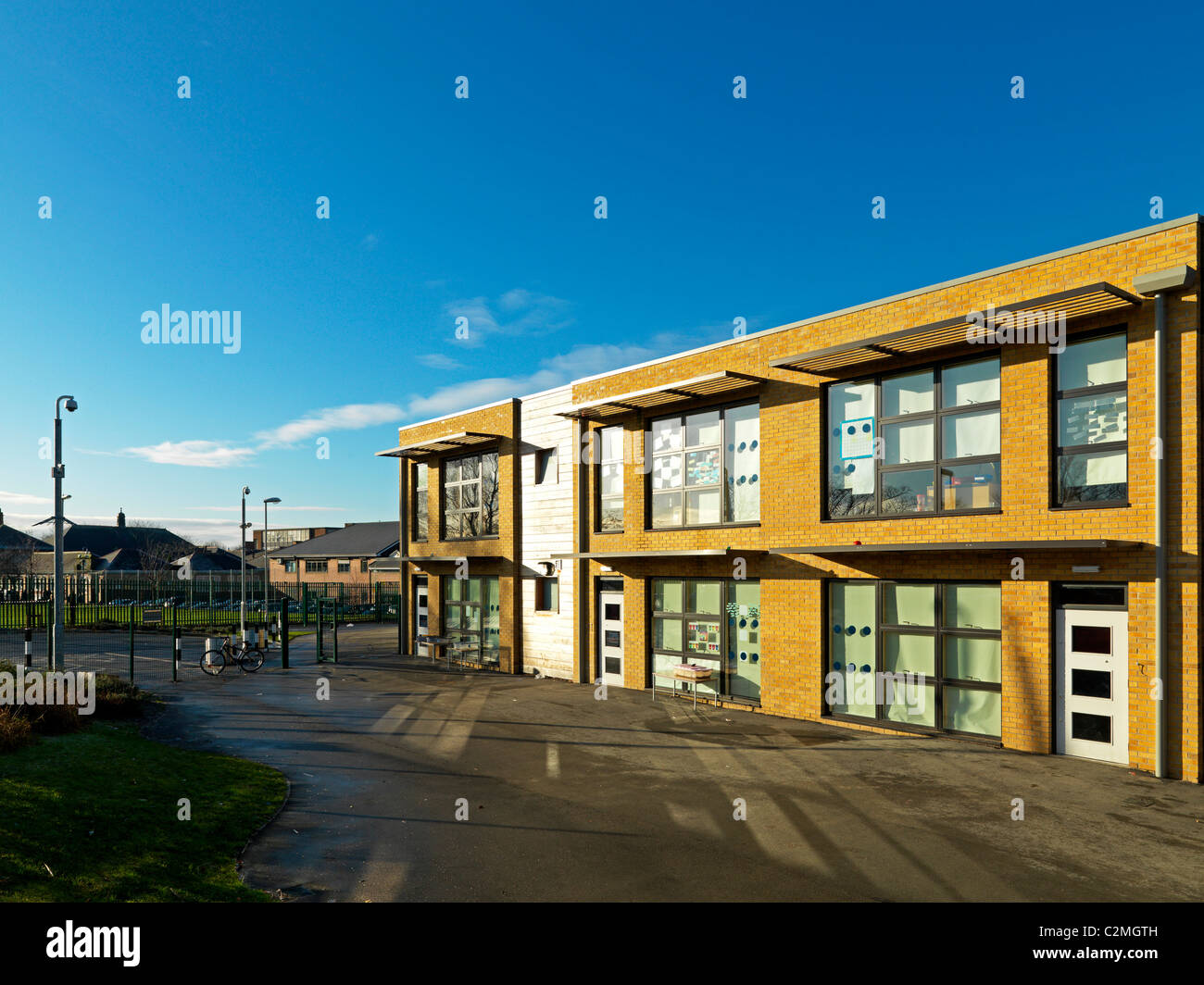 Grüne Ende Grundschule, Manchester Stockfoto