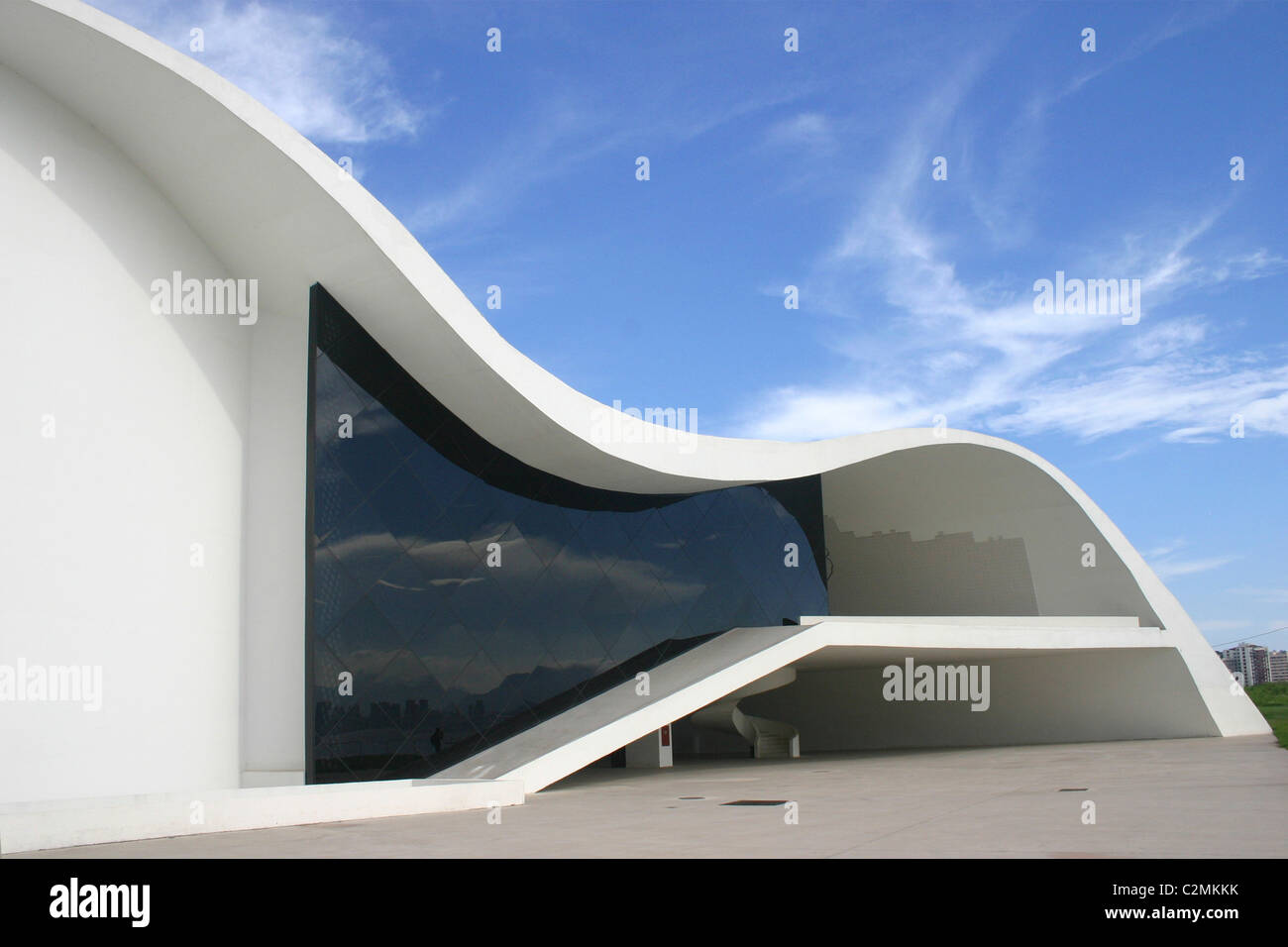 Teatro populär, Niteroi. Stockfoto