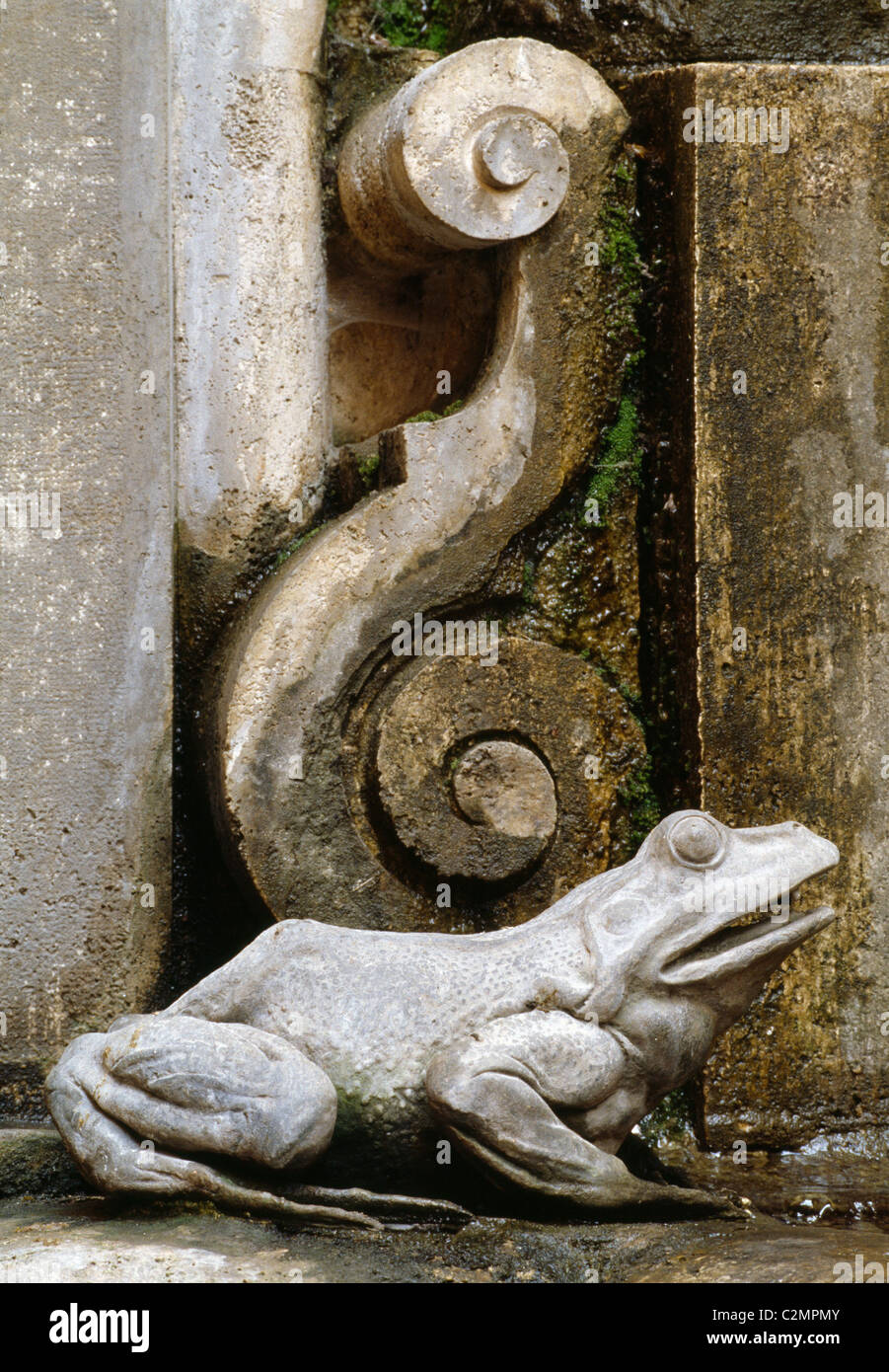 Wundertätigkeit Detail vom Palazzo Salimbeni. Siena. Stockfoto