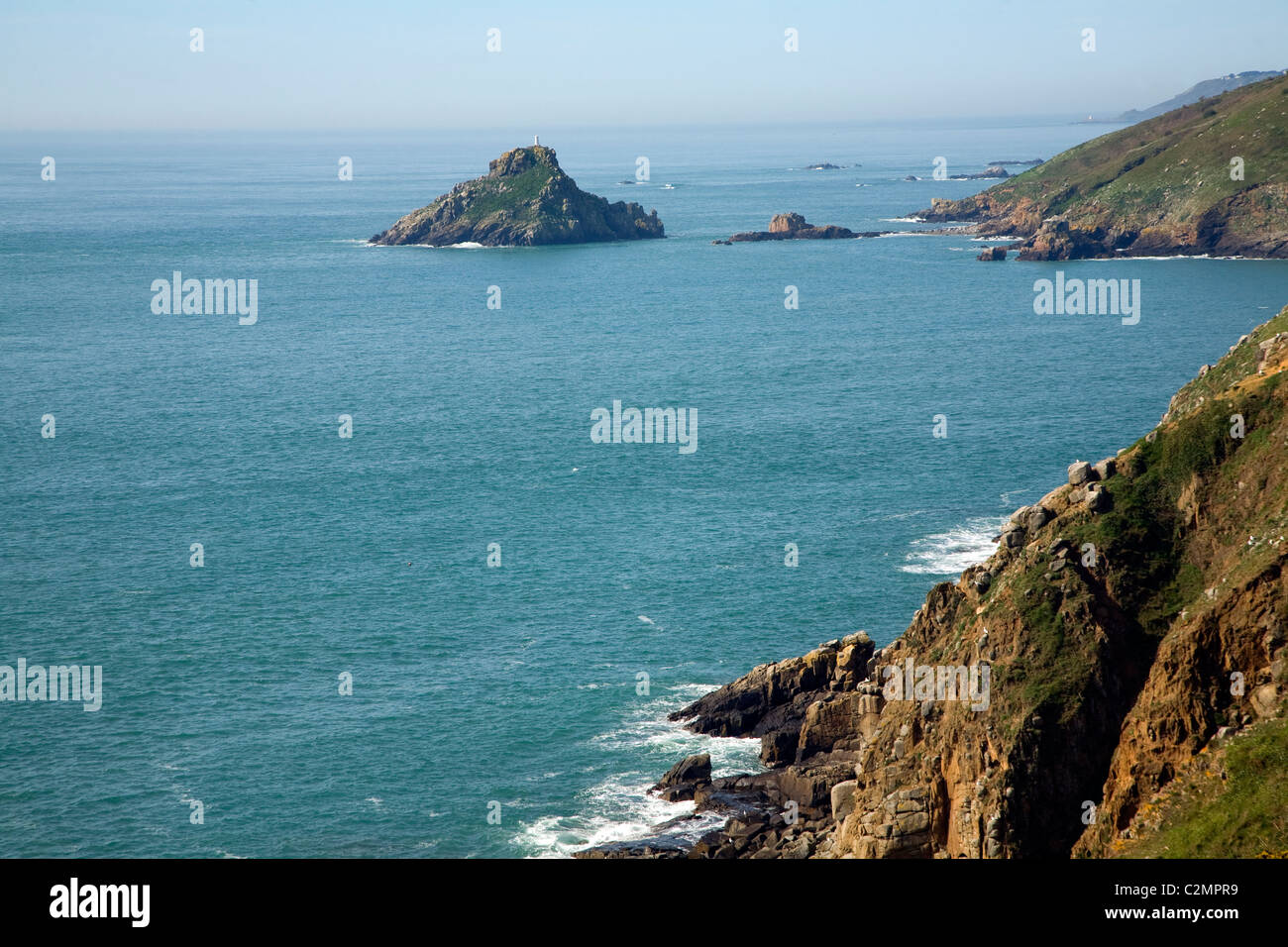 Grande Faunconniere Insel Herm Island Kanalinseln Stockfoto