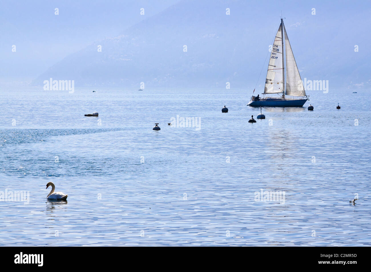 Lago Maggiore Stockfoto