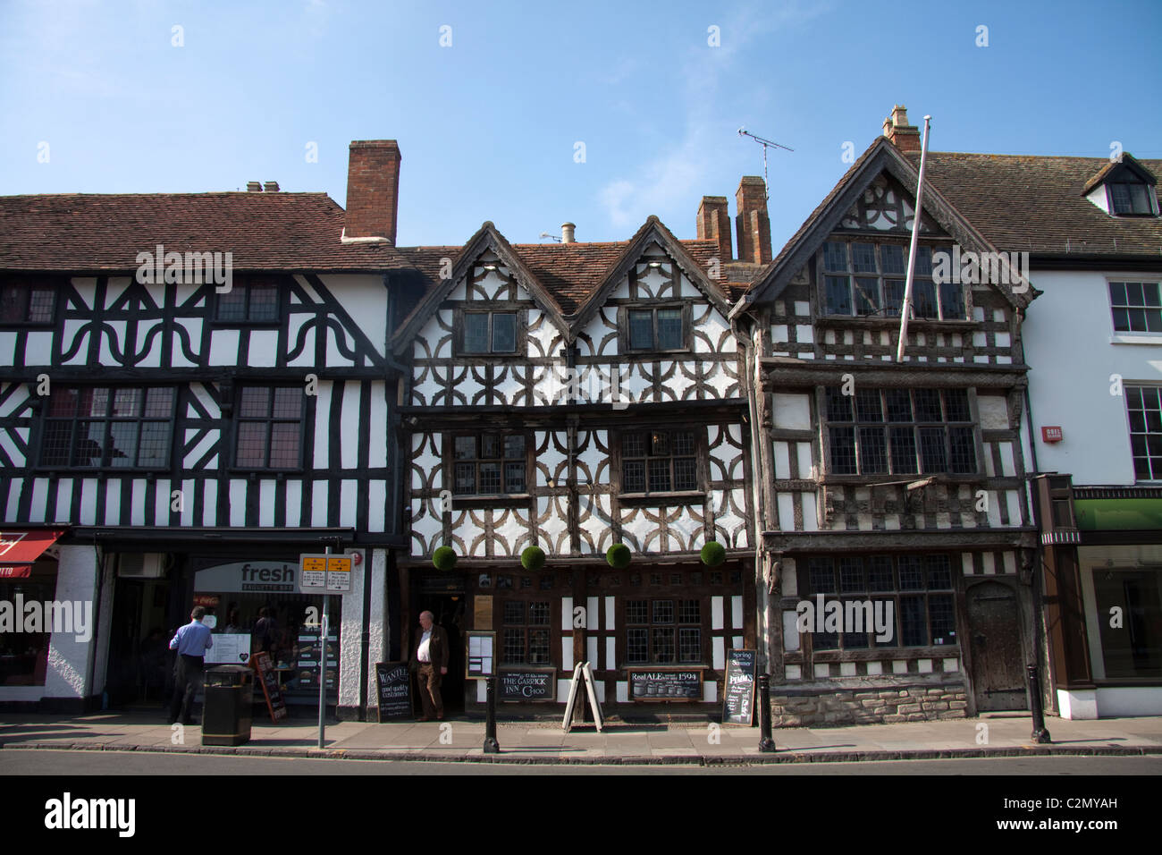 Garrick Inn Harvard House Stratford-upon-Avon Stockfoto