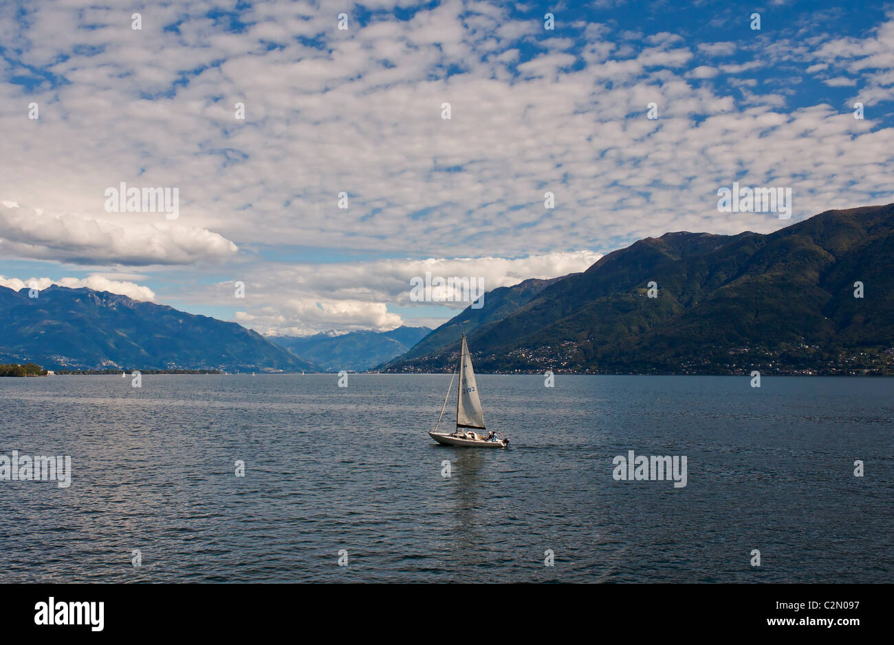 Lago Maggiore Stockfoto