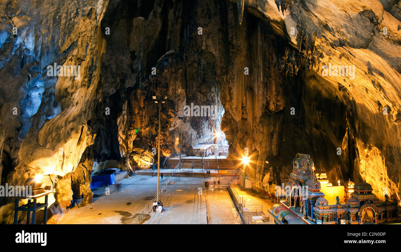 Batu-Höhlen, Kuala Lumpur Stockfoto