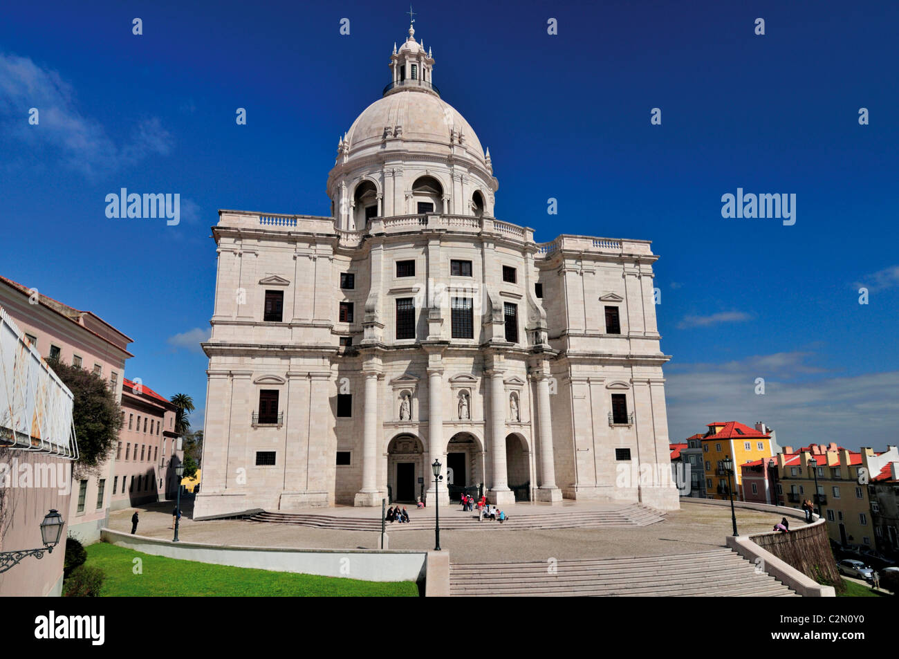 Portugal, Lissabon: Pantheon Santa Engracia Stockfoto