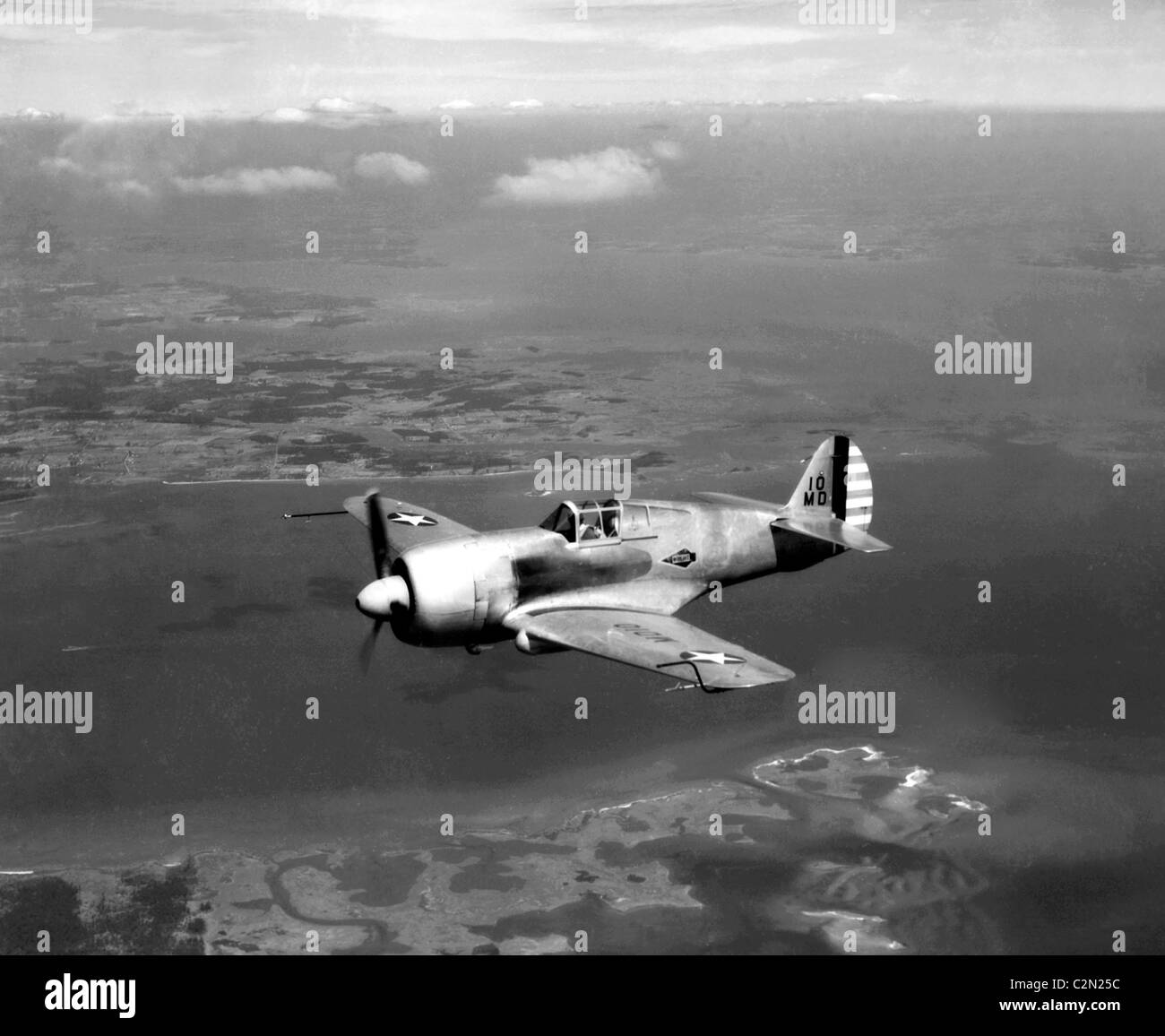 Curtiss XP-42: Dies ist eine stark modifizierte Flugzeuge Curtiss P-36A Stockfoto