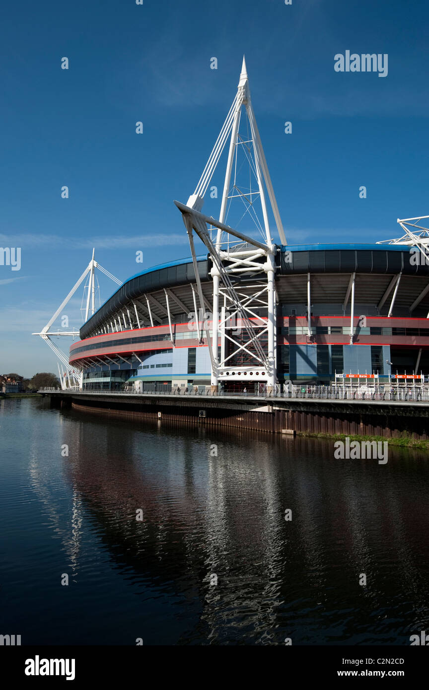 Das Millennium Stadium in Cardiff, Wales, Vereinigtes Königreich Stockfoto