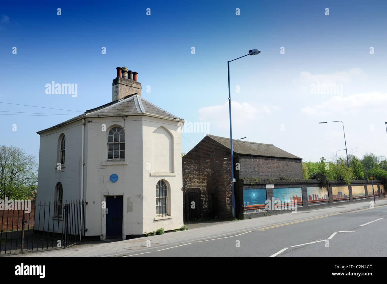 Smethwick Cross Tollhouse erbaut ca. 1820 West Midlands Uk Stockfoto