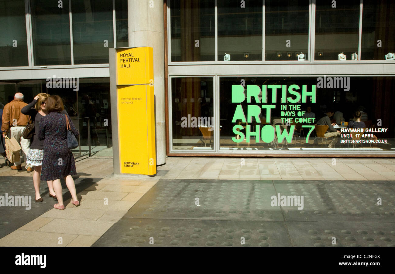 Britische Kunst Show Royal Festival Hall London 2011 Stockfoto