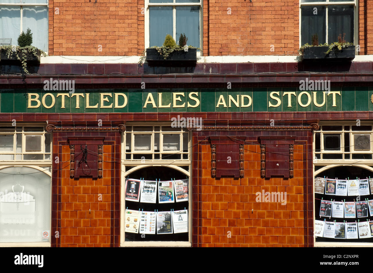 Lass O Gowrie Pub, Manchester. Stockfoto