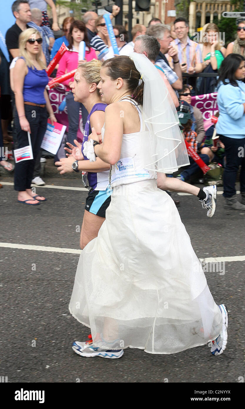 Virgin London Marathon 2011 Stockfoto