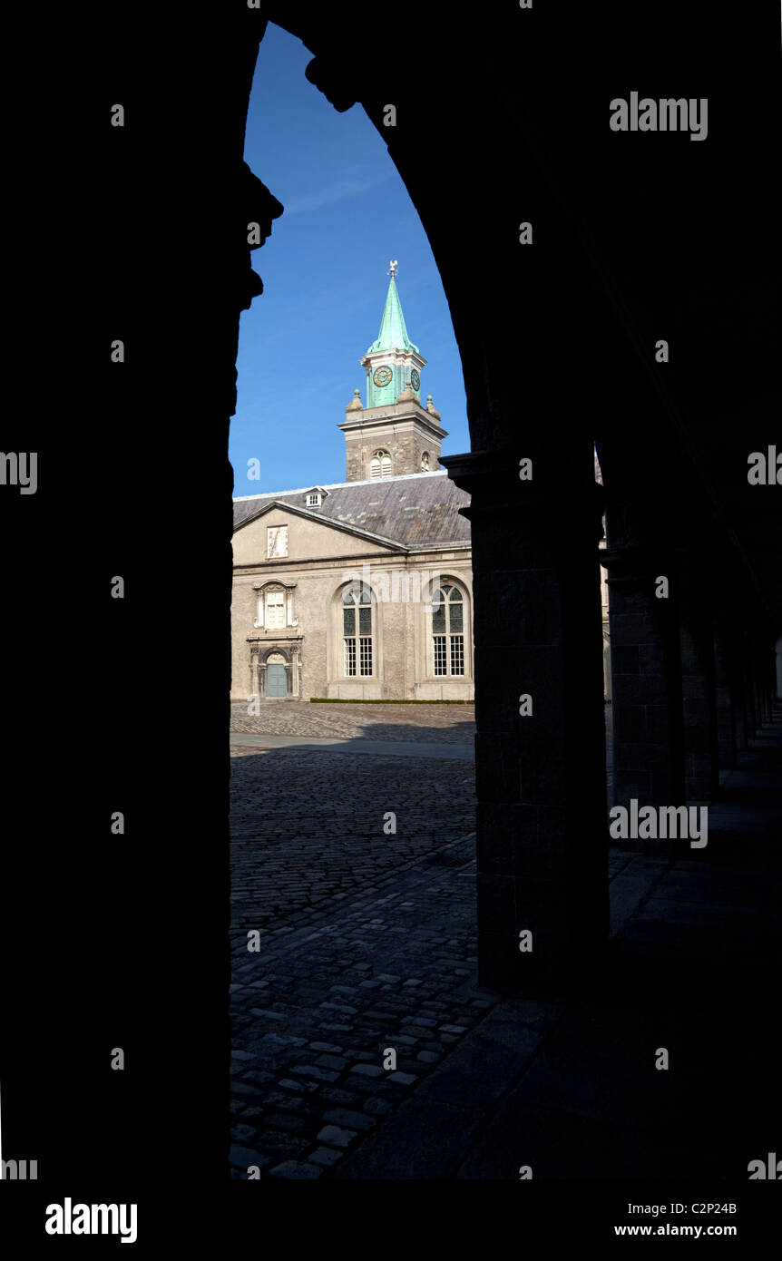 Das Royal Hospital Kilmainham, gebaut im Jahre 1684 von Sir William Robinson, jetzt das Museum der modernen Kunst (IMMA), Kilmainham, Stadt Dublin, Irland Stockfoto