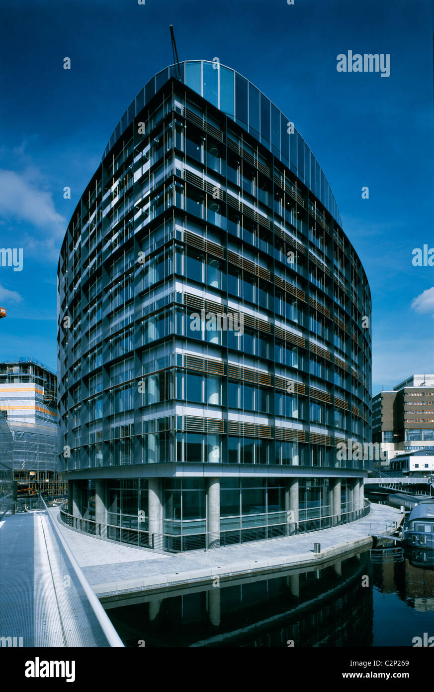 Der Punkt, London Paddington Basin. Süd-West-Höhe. Stockfoto