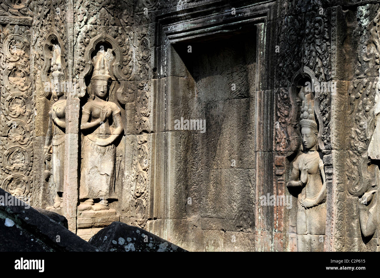 Angkor, Siem Reap, Kambodscha, Asien Stockfoto