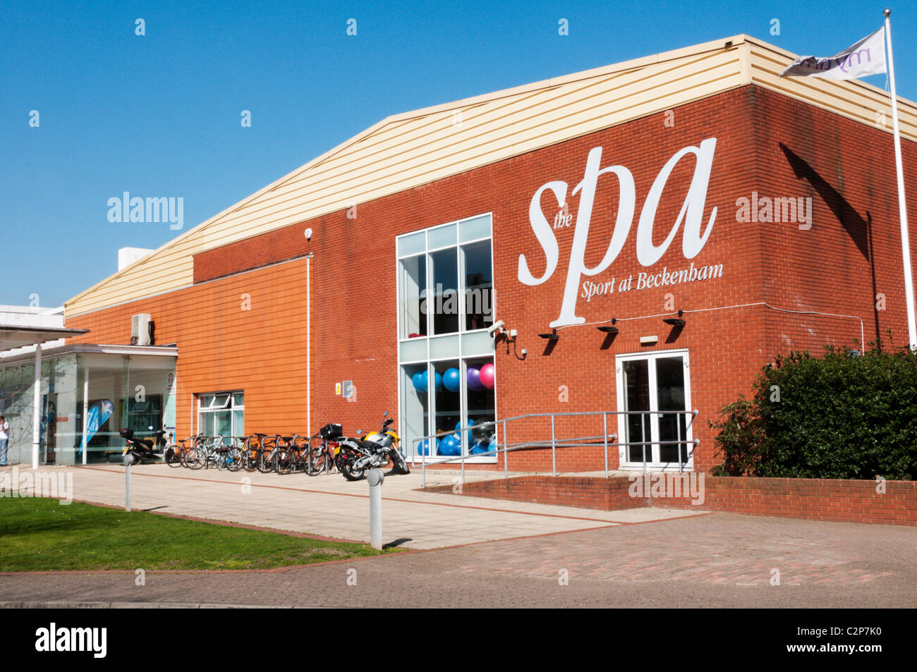 Der Spa-Pool, Fitness-Studio und Freizeit-Center in Beckenham, Kent Stockfoto