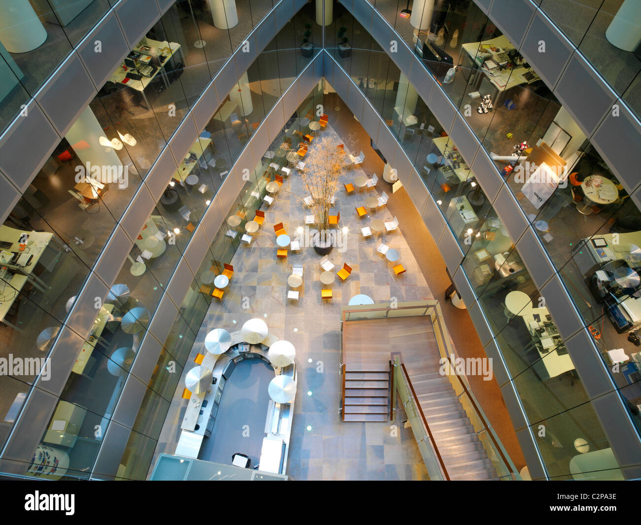 Der Punkt, Paddington Basin, London Stockfoto