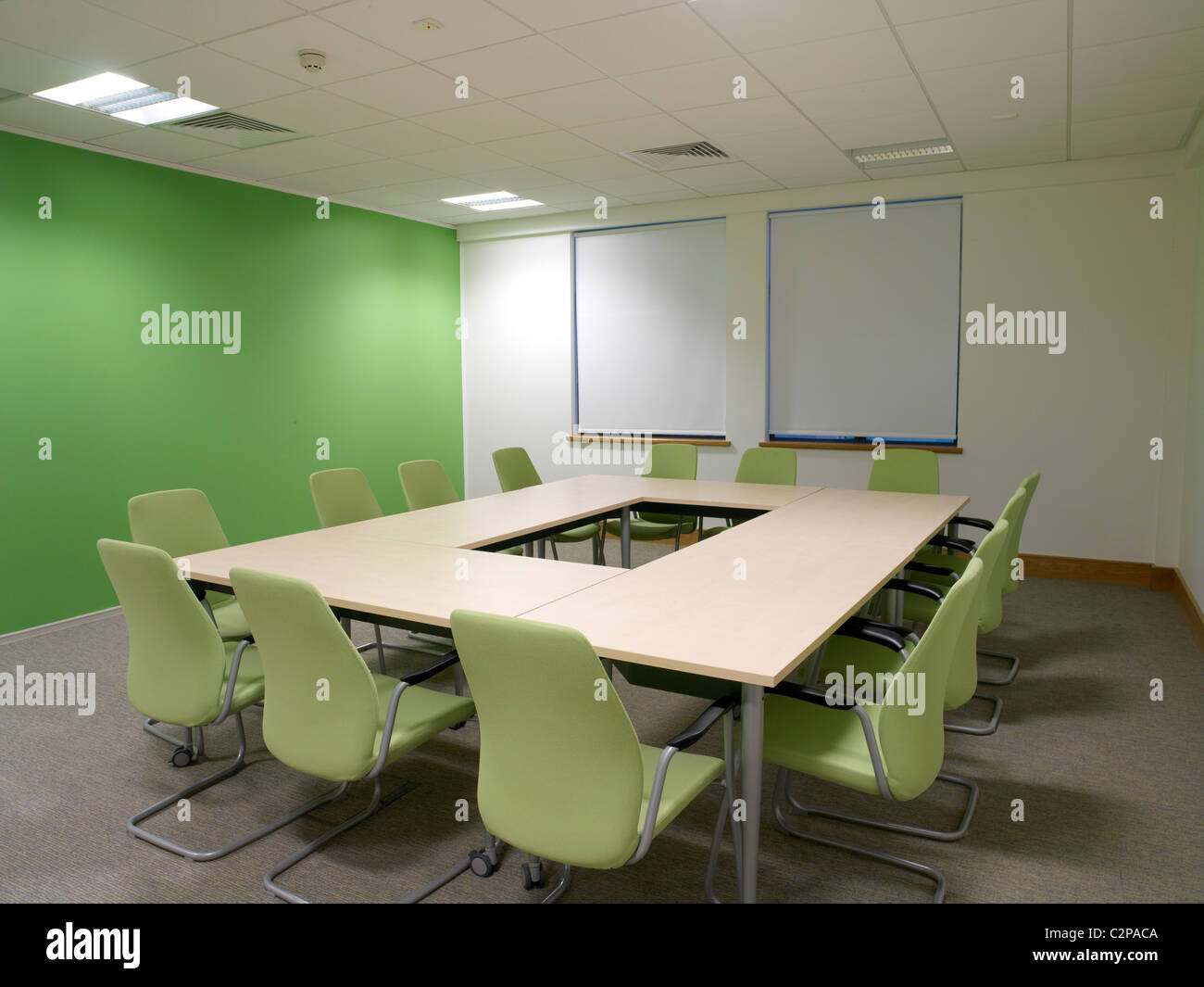 Yell Call-Center, Newport Stockfoto