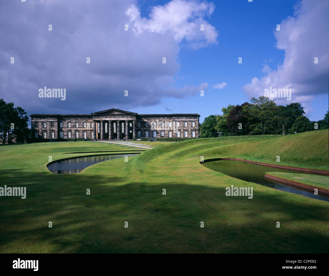 Landforum, Scottish National Gallery of Modern Art. Ansicht des Haupthauses. Stockfoto