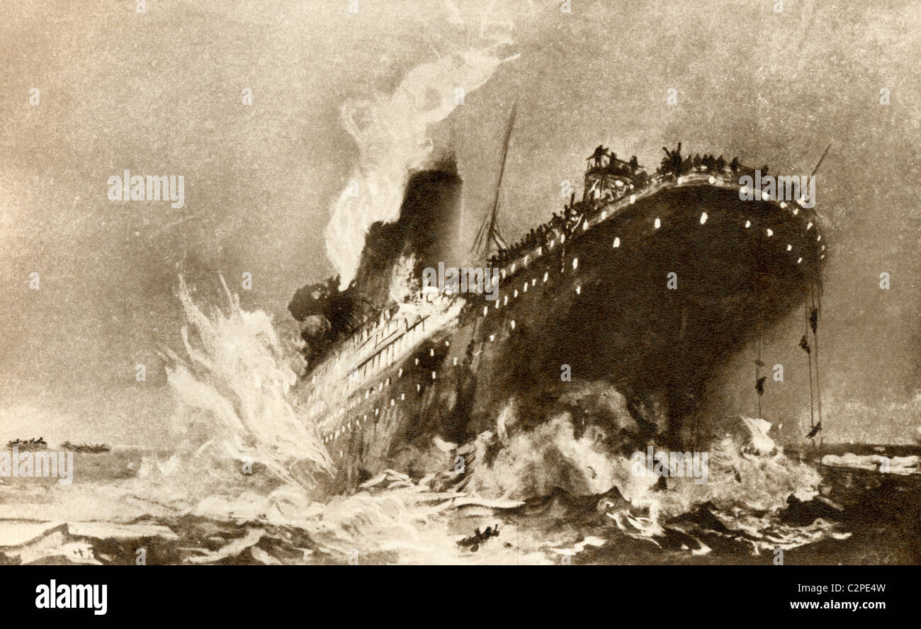 Rms Titanic Der White Star Line Untergang Bin Etwa 2 20