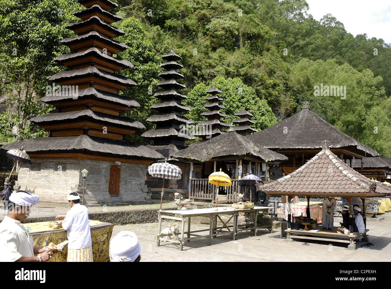 Pura Batur (Kintamani) - Bali, Indonesien Stockfoto