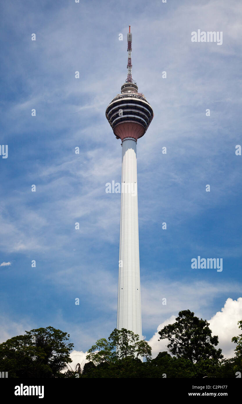 Menara KL Tower, Kuala Lumpur Stockfoto