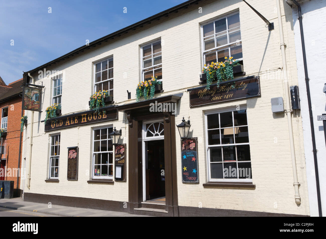 Die alten Ale House, Crane Bridge Street, Salisbury, Wiltshire, England, UK Stockfoto