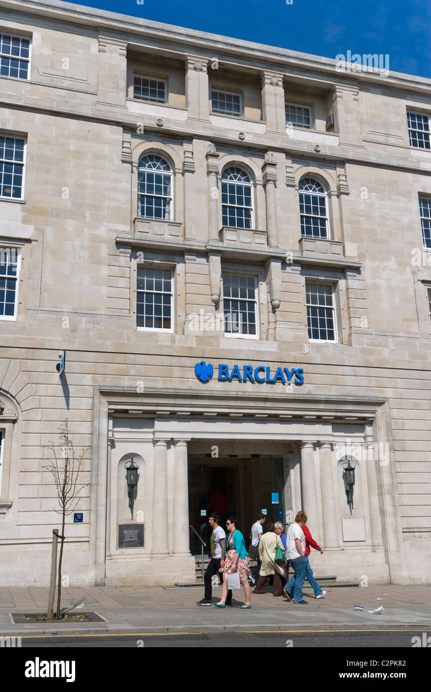 Barclays Bank, Nordstraße, Gassen, Brighton, East Sussex, England, UK Stockfoto