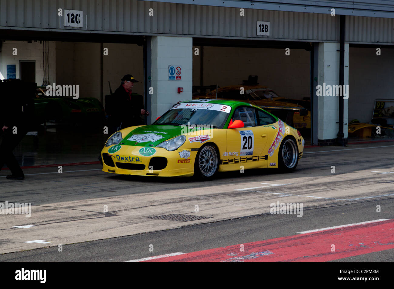 Formel 2 Meisterschaft, Silverstone, England April 2011 Stockfoto