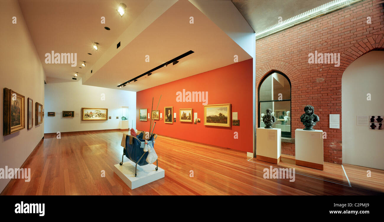 Ian Potter Museum of Art - Melbourne-Australien. Stockfoto