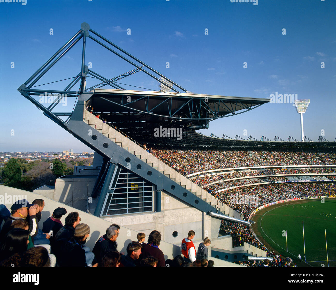 Melbourne Cricket Ground, MCG, Australien. Stockfoto