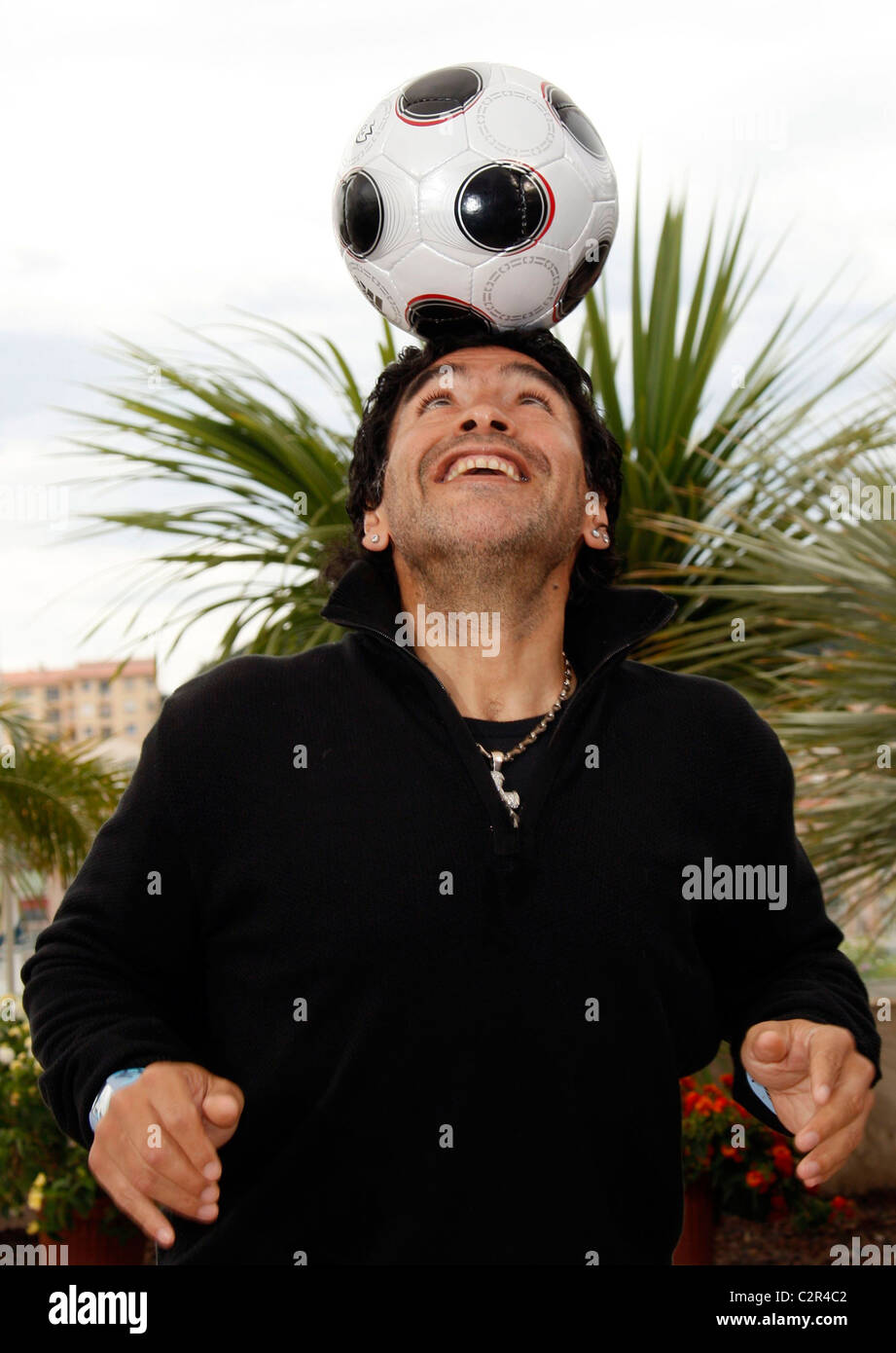 Diego Maradona 2008 Cannes Filmfestival - Tag 7 "Maradona von Kusturica" - Fototermin Cannes, Frankreich - 20.05.08 Stockfoto