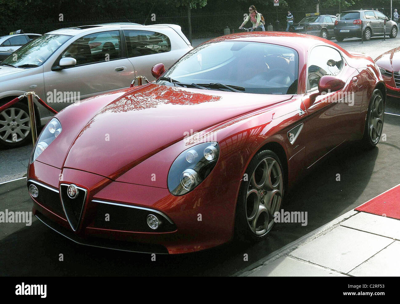 Einführung des Alfa Romeo 8C Competizione Auto The Shelbourne Hotel in Dublin - 12.05.08 ** ** Stockfoto