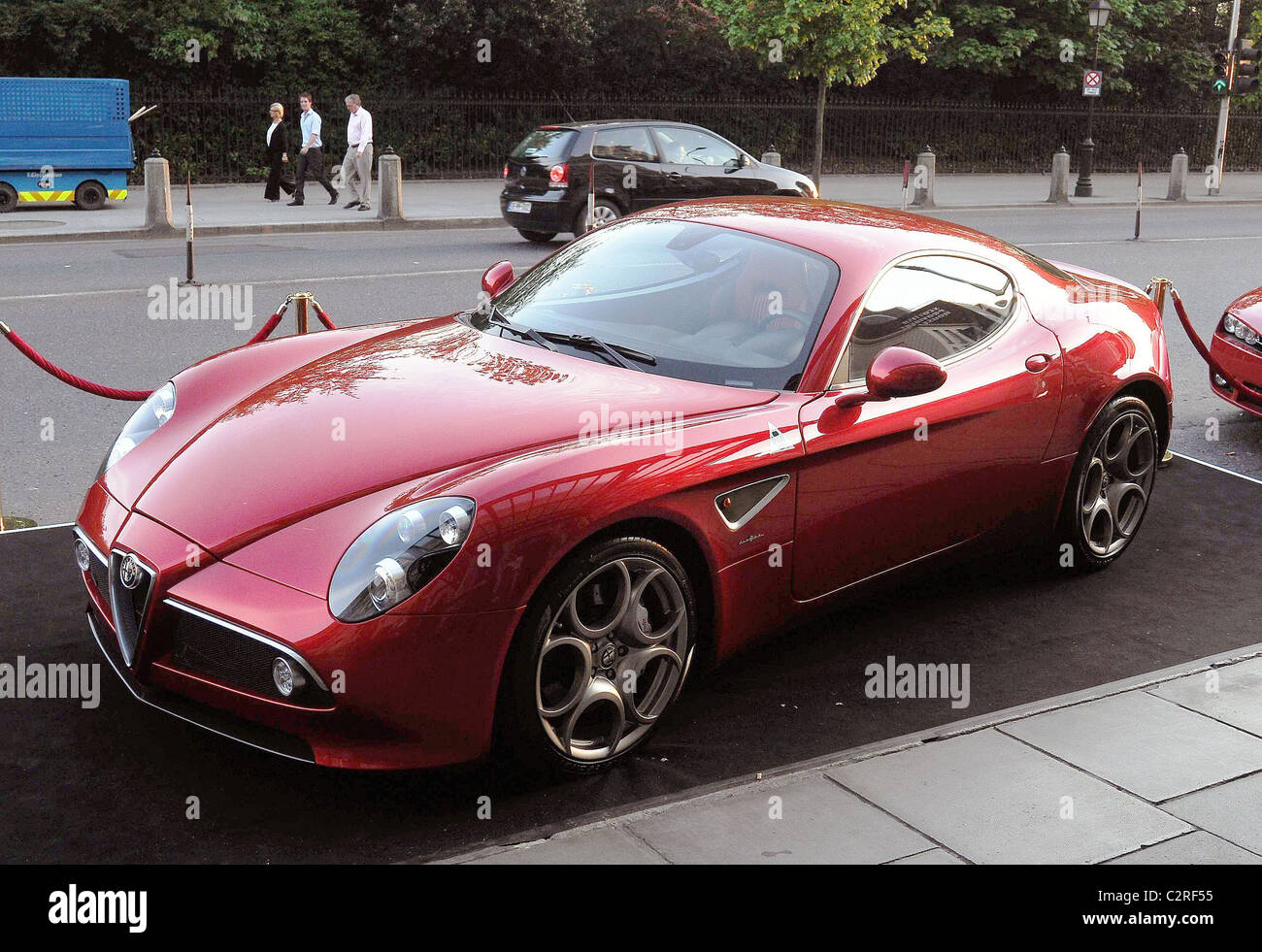 Einführung des Alfa Romeo 8C Competizione Auto The Shelbourne Hotel in Dublin - 12.05.08 ** ** Stockfoto