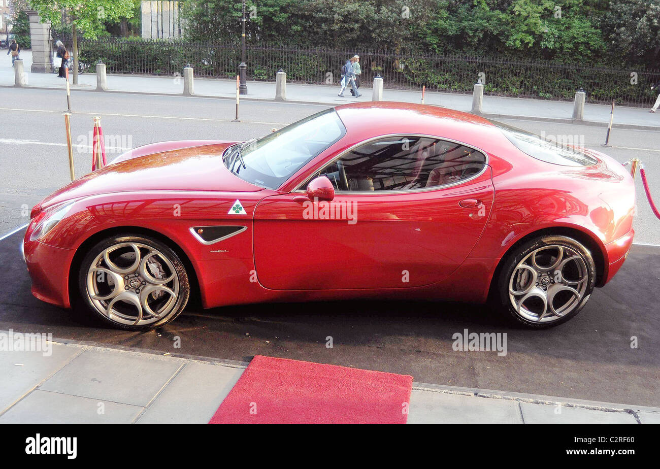 Einführung des Alfa Romeo 8C Competizione Auto The Shelbourne Hotel in Dublin - 12.05.08 ** ** Stockfoto