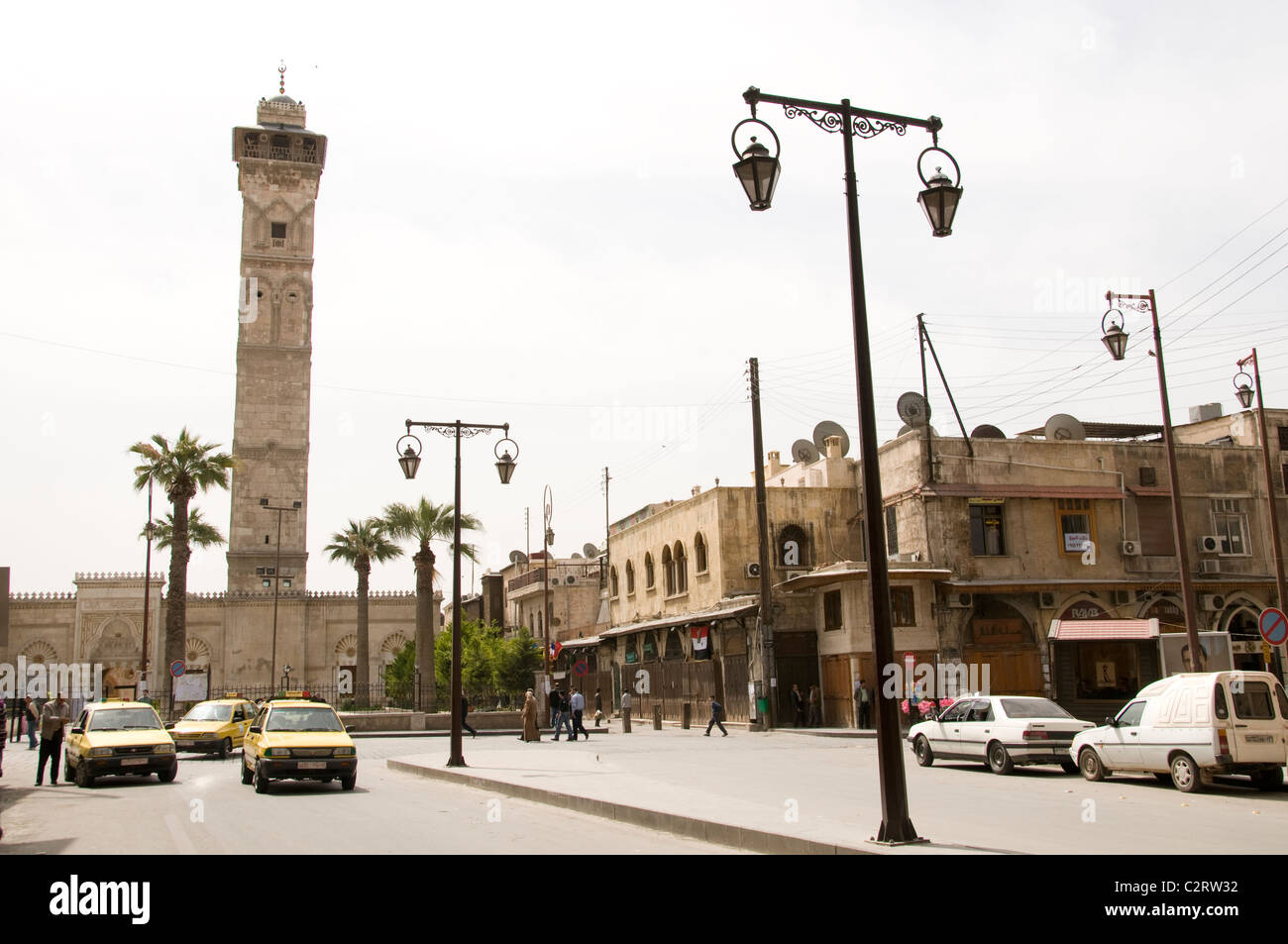 Stadt Aleppo Syrien syrische Naher Osten Stockfoto