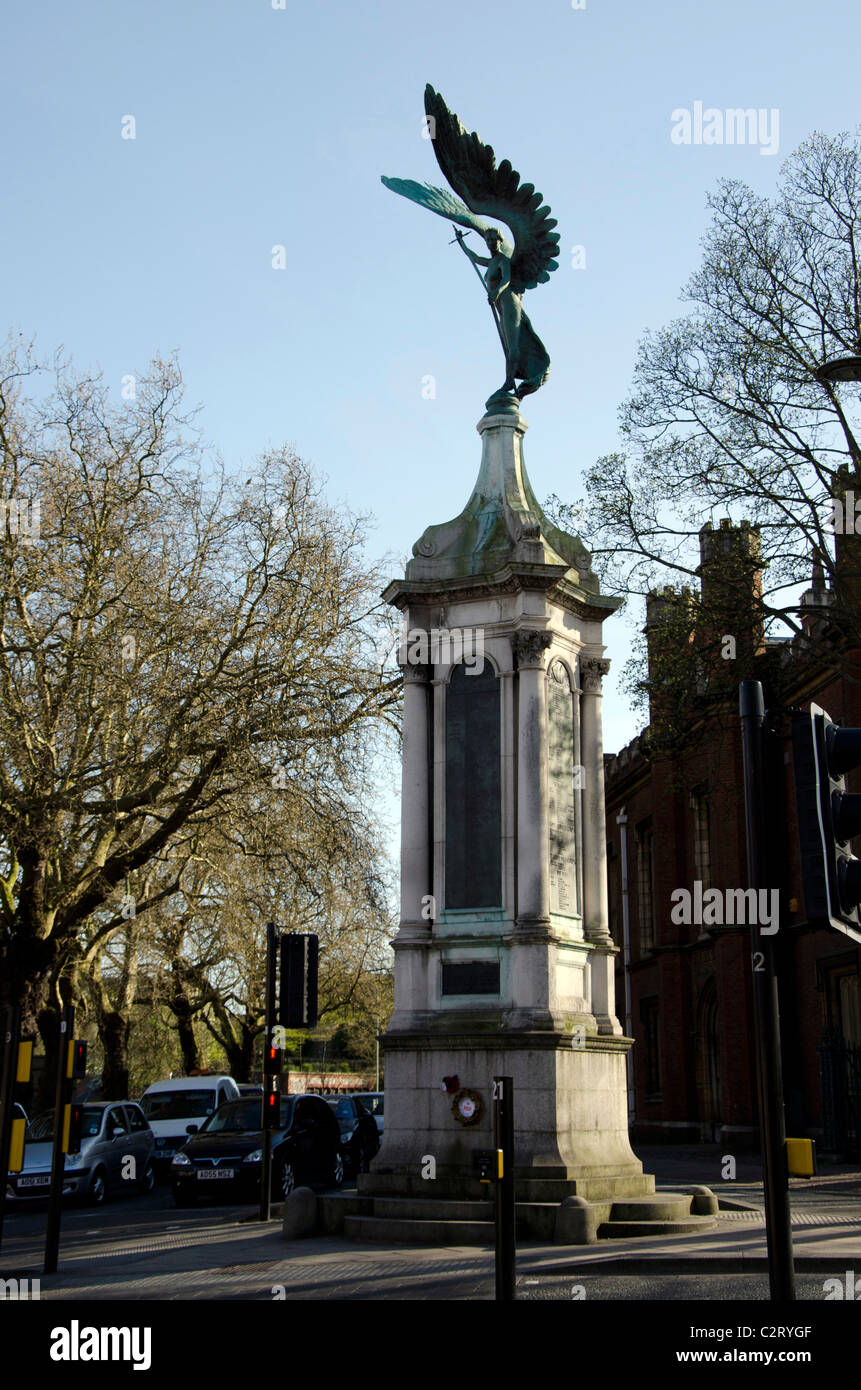 Norfolk Regiment Denkmal im Zentrum von Norwich, Norfolk, England. Stockfoto