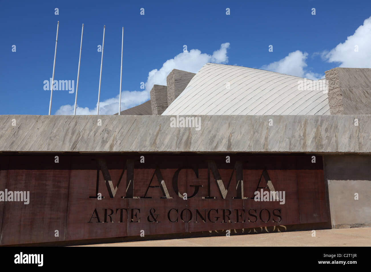 MAGMA - der futuristische Convention Center in Las Americas, Kanarische Insel Teneriffa, Spanien. Stockfoto