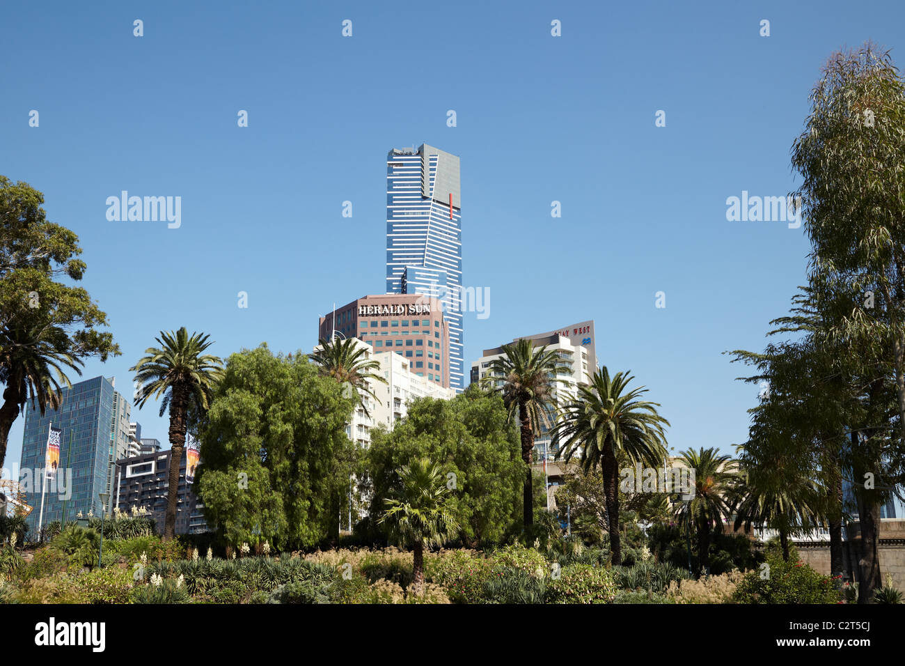 Der Eureka Tower, Melbourne, Victoria, Australia Stockfoto