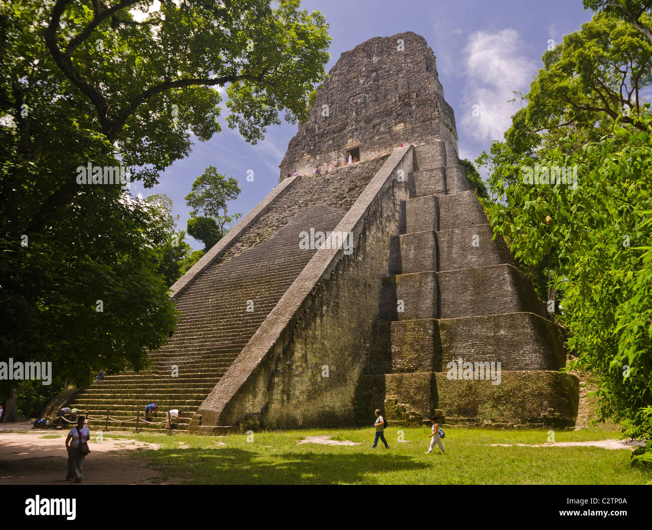 Tikal-Guatemala Stockfoto