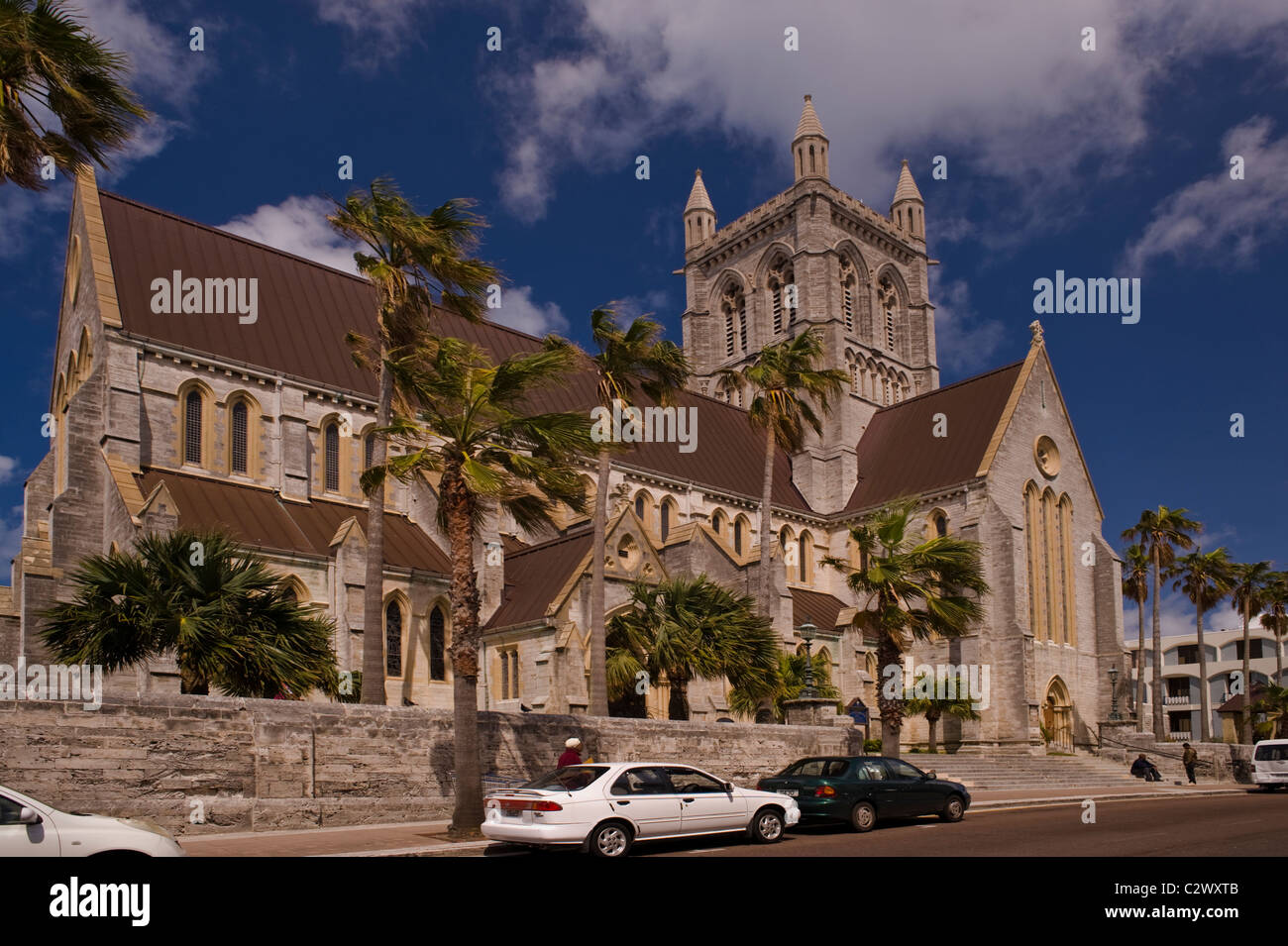 Kathedrale von Hamilton, Bermuda Stockfoto