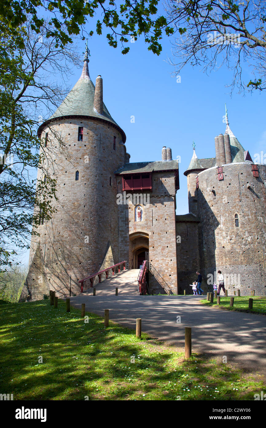 Castell Coch Stockfoto