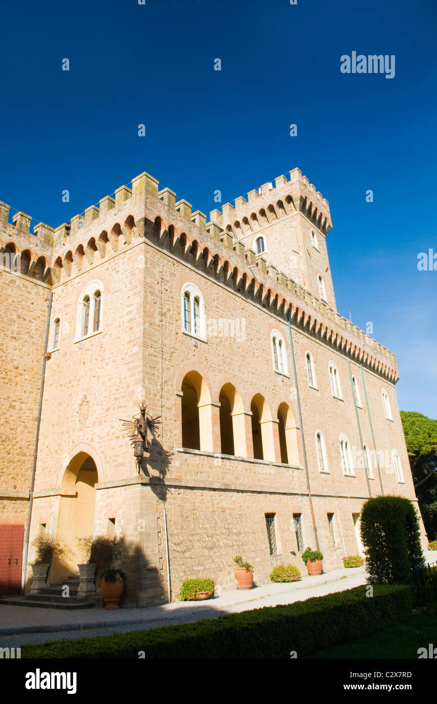 Castello Pasquini in Castiglioncello, in der Nähe von Livorno, Italien Stockfoto